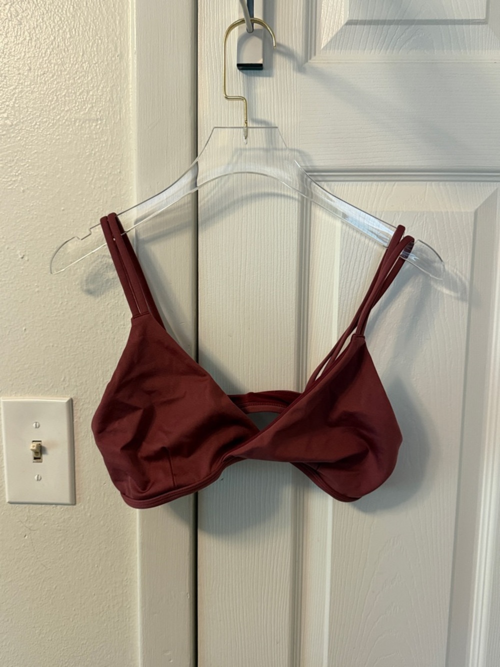 Left on Friday Sweet Victory Top, Desert Plum, D CUP, Medium - Picture 2 of 4